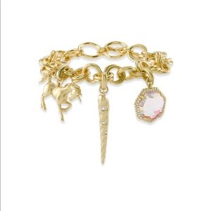 Kendra Scott Unicorn Charm Bracelet